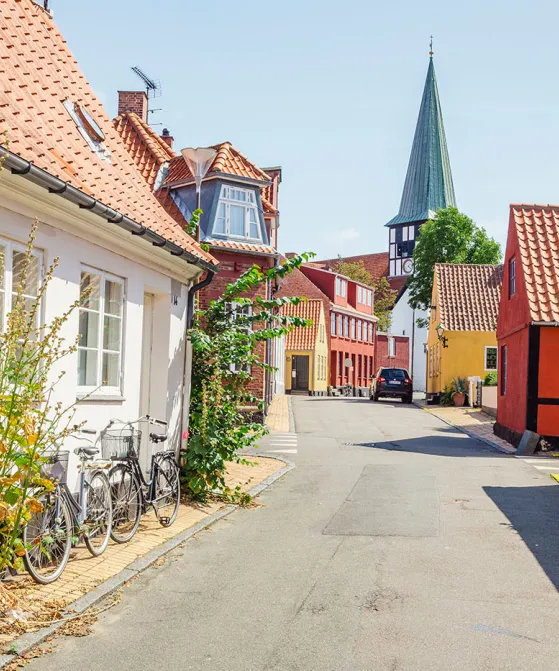 Gamle bydel i Rønne