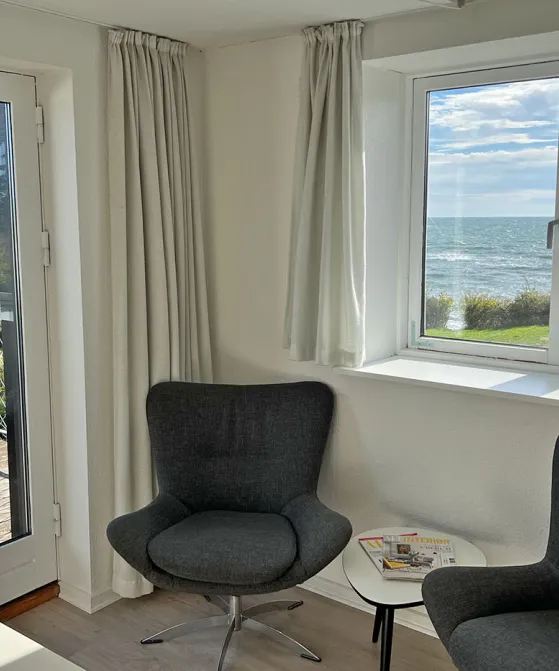 Nyd panoramaudsigt fra din lejlighed i Boderne 1