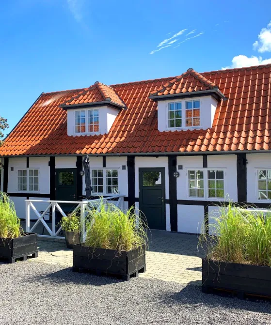Munken set udefra