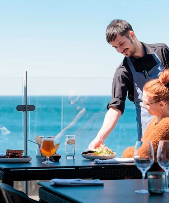 Griffen Spahotel - Spis middag med havudsigt på Restaurant G