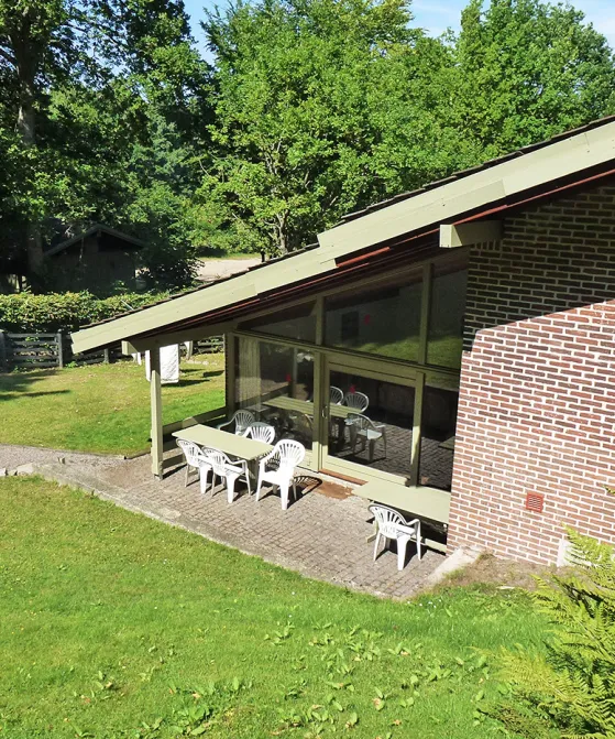 Skøn, overdækket terrasse i Hammershuse 1C