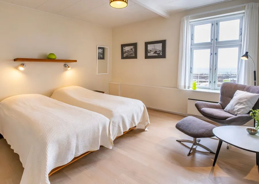 Semesterlägenhet (18) för 2-4 personer med havsutsikt