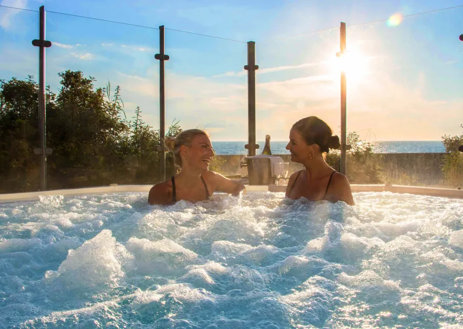 Spa stay with dinner on Bornholm.