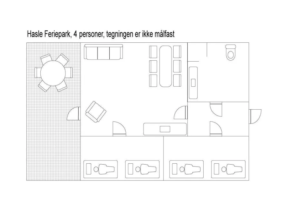 Feriehus 4 personer