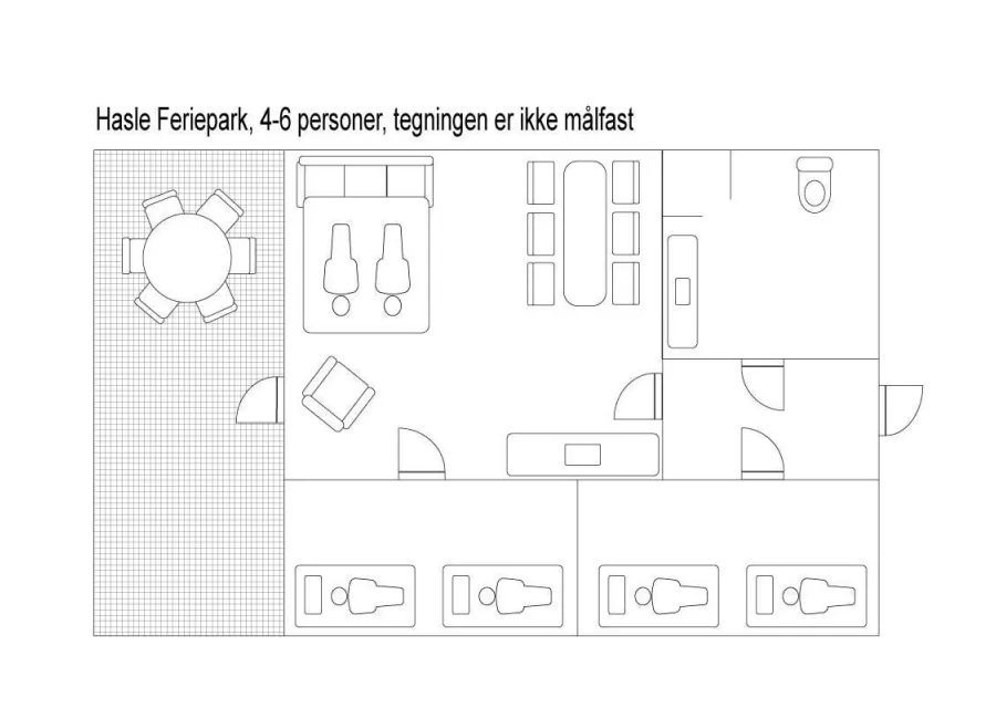 Feriehus 4 personer