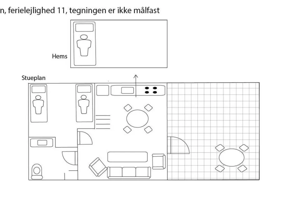 Ferielejlighed (11) 2-5 personer