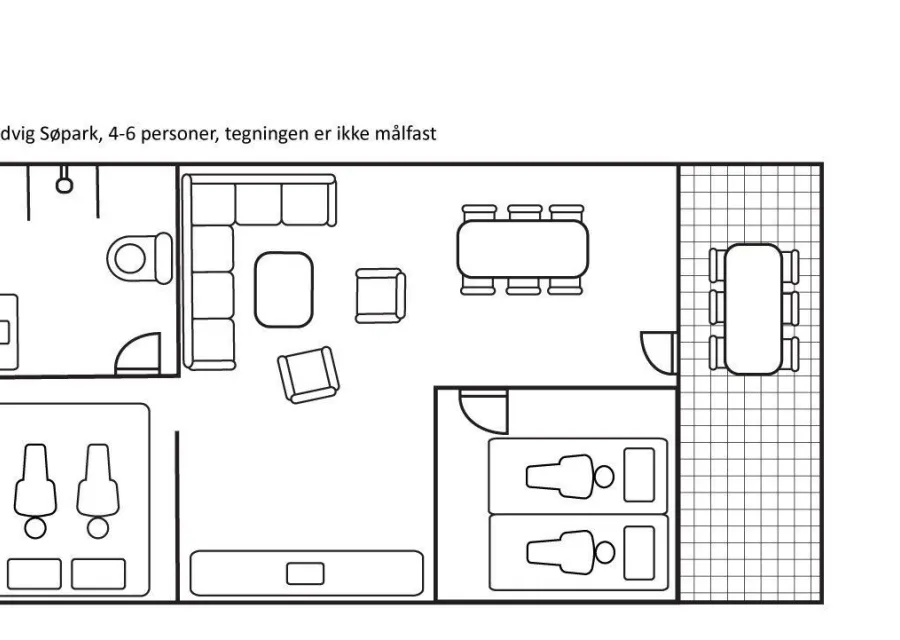 Ferienwohnung für 4-6 Personen