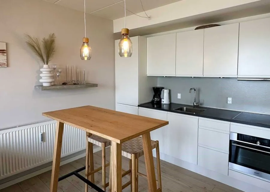 Ferienwohnung (1B) für 4-6 Personen mit Meerblick