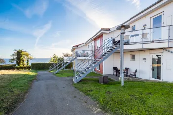 Gudhjem Søpark ligger skønt i Gudhjem