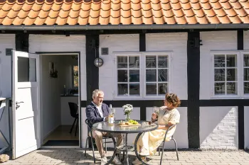 Nyd terrassen ved jeres ferielejlighed i Munken