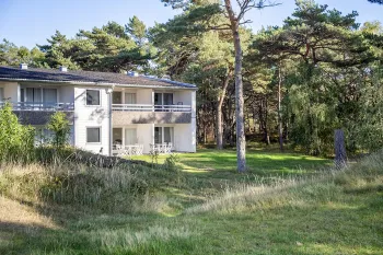 Skønne, grønne omgivelser ved strand og skov på Dueodde Strand Ferielejligheder