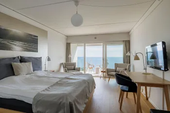 Fredensborg Badehotel - Dobbeltværelse med havudsigt