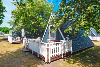 Hasle Hytteby på Bornholm er særligt fantastisk på en varm sommerdag