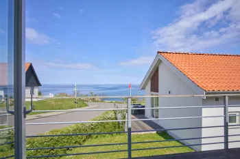 Havudsigt fra feriebolig i Gudhjem Feriehuse