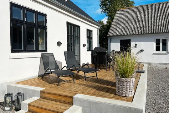 Ellehuset - Terrasse