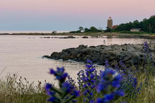 Svaneke Fyr på en sommeraften