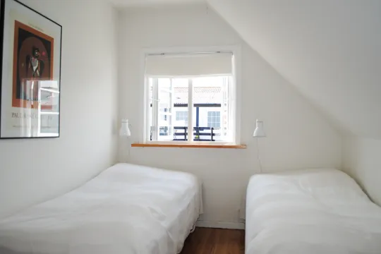 Møllehuset - Et af de to soveværelser