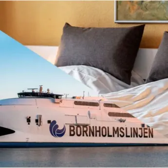 Valgfrit hotelophold & færge tur/retur Ystad-Rønne