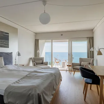 Fredensborg Badehotel - Dobbeltværelse med havudsigt