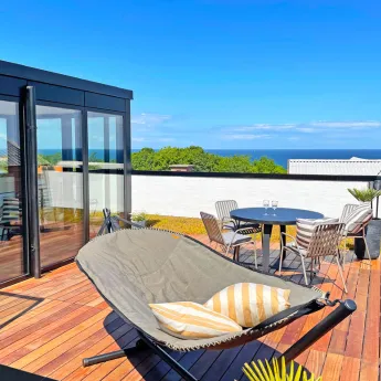 Klintely Tagterrasse for ferielejlighed til op til 4 personer 