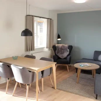 Strandløkken - Feriehus for 4 - Stuen