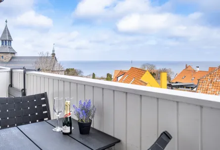 Havudsigt i lejlighed 19 på Casa Blanca