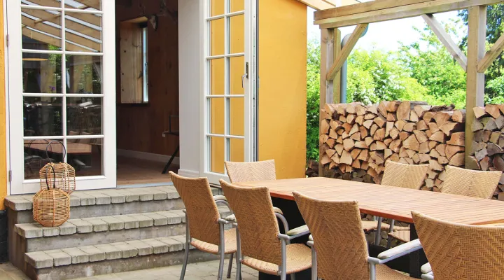 Feddet Balka - Overdækket terrasse