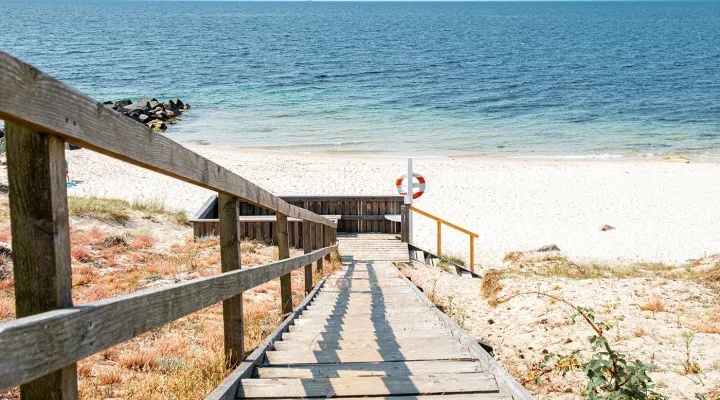 Galløkken strand ved Rønne