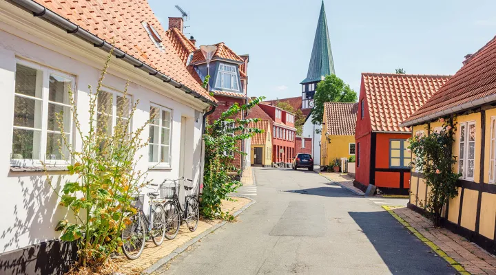 Gamle bydel i Rønne