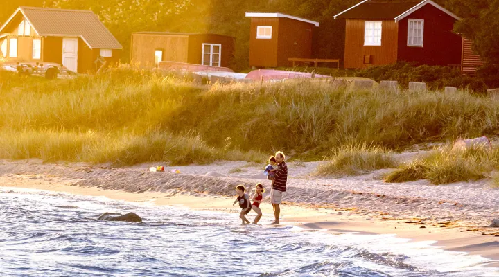 Boderne har en fantastisk sandstrand