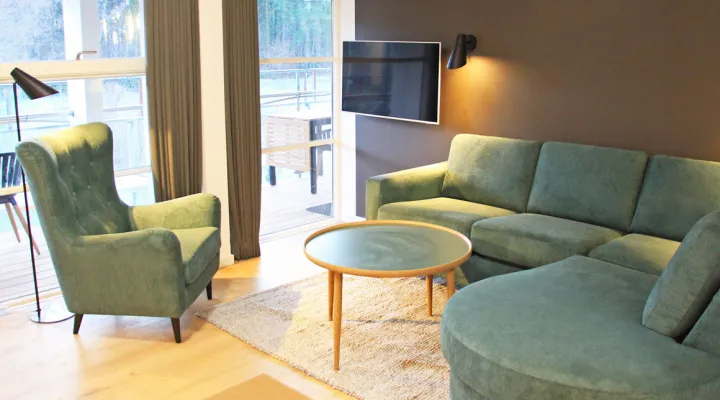 Roseløkken - Ferielejlighed for 5 - Stue