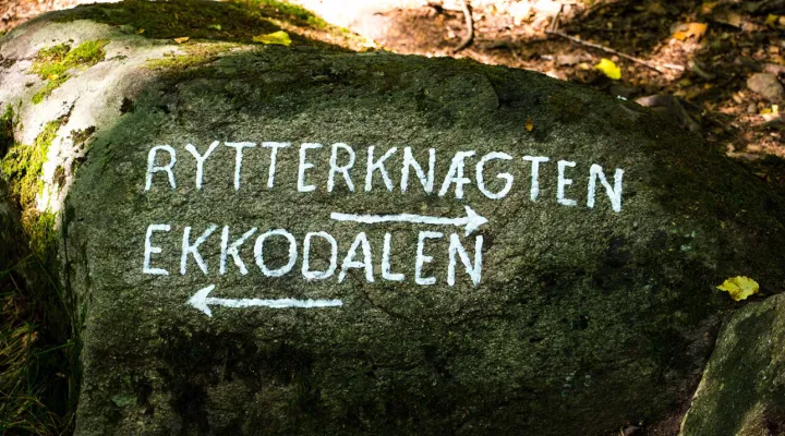 Vejviser i Almindingen