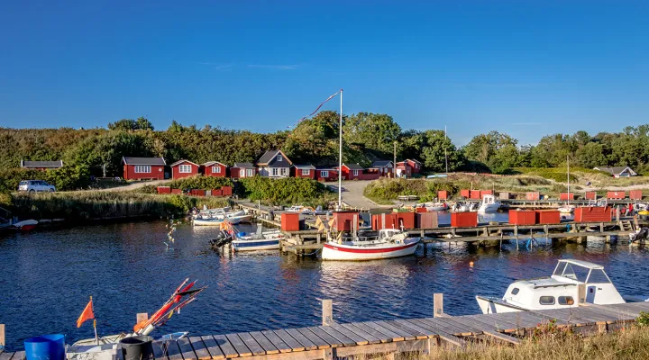 Den hyggelige havn i Boderne