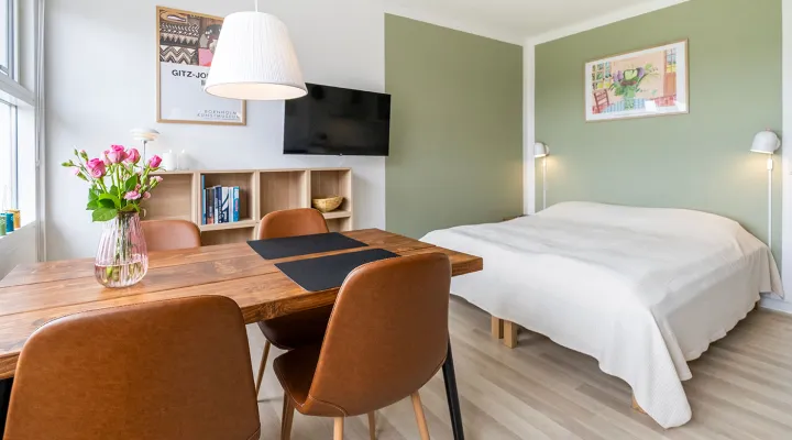 Kombineret opholds- og soverum i Boesvang nr. 24