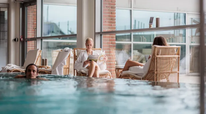 Pool og afslapning i Griffen Spahotel