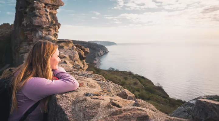 Udsigt fra Hammershus