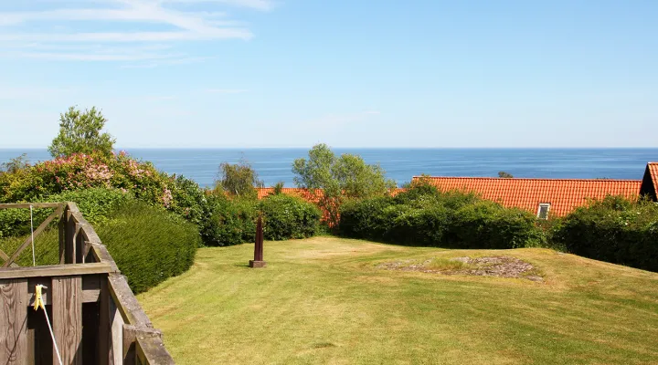 Pension Koch - Udsigt fra terrasse