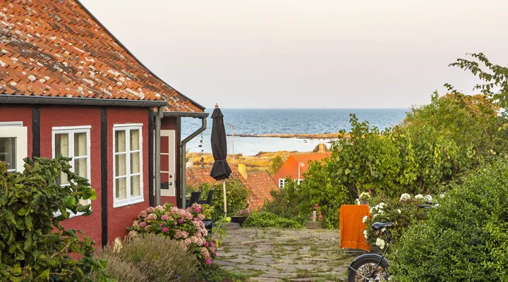 Stemningsfuld sommeraften i Svaneke