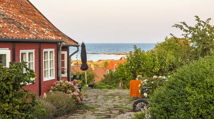 Stemningsfuld sommeraften i Svaneke
