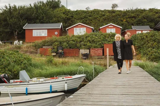 Den hyggelige havn i Boderne