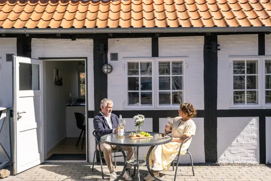 Nyd terrassen ved jeres ferielejlighed i Munken