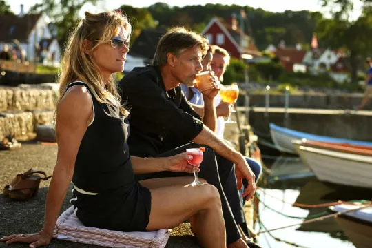 Mærk den hyggelige stemning på Listed Havn