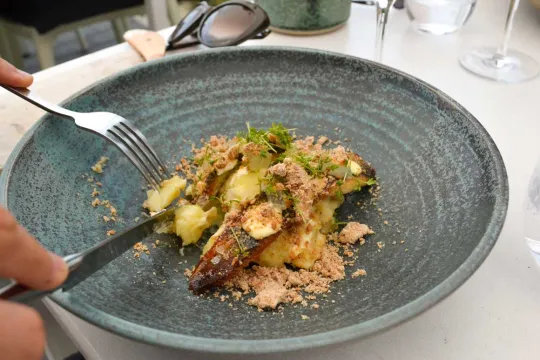 Michelin-restauranten Kadeau byder på en lækker menu