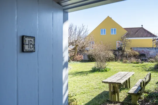 Udgang til have i Kirkehuset 4B
