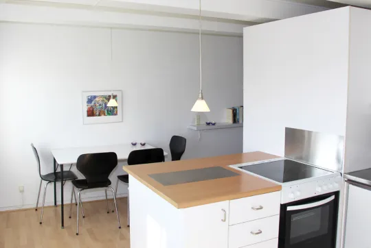 Møllegården Lejlighed 3 - Køkken med spiseplads