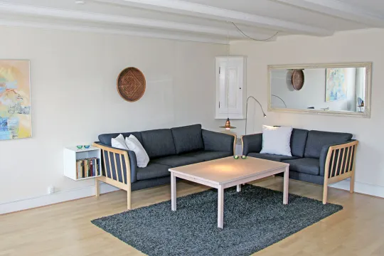 Møllegården Svaneke - Stue i lejlighed D