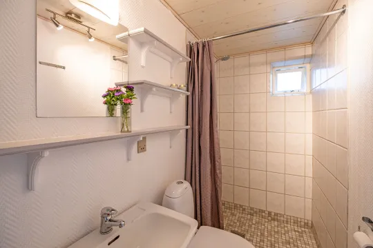 Ét ud af to badeværelser i Lille Skovholt