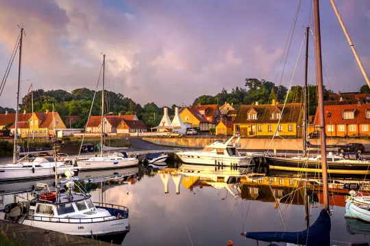 Aftenstemning i Listed Havn