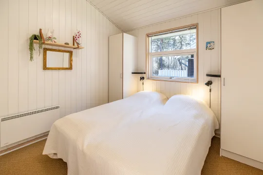 Et ud af fire soveværelser i Rubinhusene nr. 19