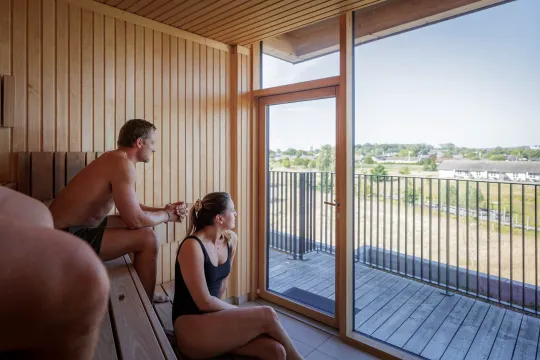 Sauna på Green Solution House